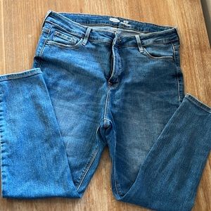 OLD NAVY rockstar sup skinny high rise size 14 SHORT